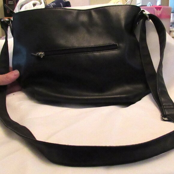 David Jones Paris Black Shoulder Bag - Picture 2 of 6